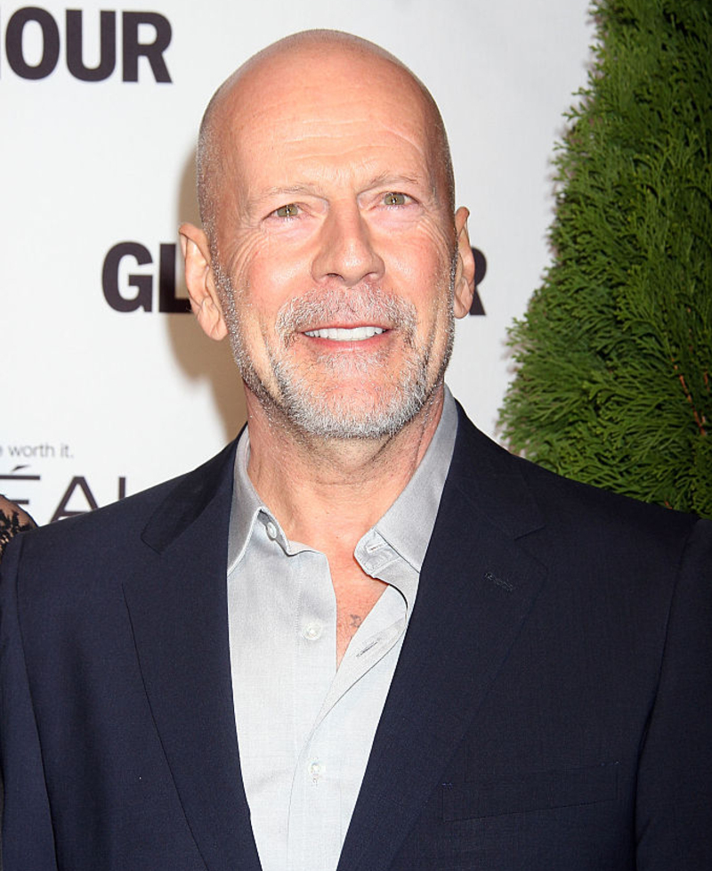 Bruce Willis– After the show | Getty Images Photo by Laura Cavanaugh/FilmMagic