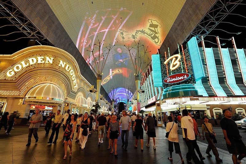 Las Vegas’s Freemont Street Today | Getty Images Photo by Ethan Miller