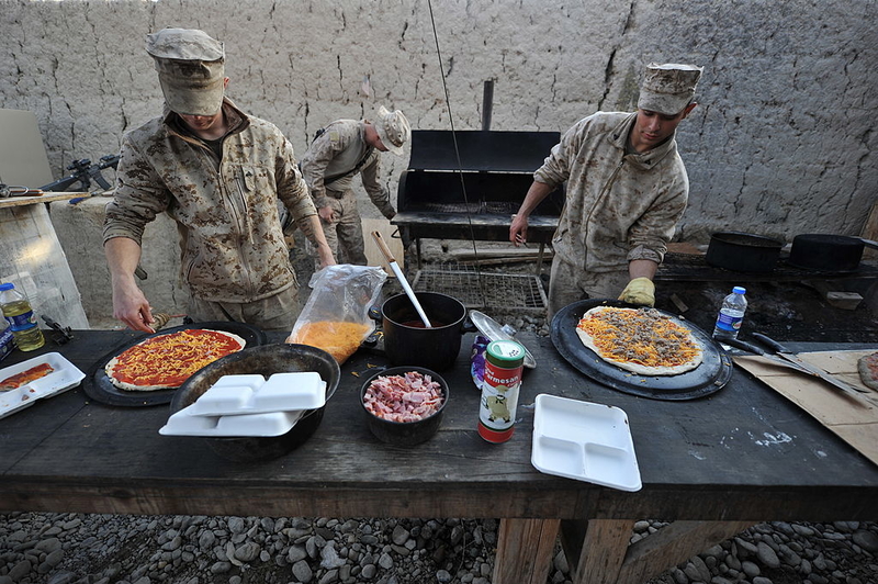 Mess Hall | Getty Images Photo by ADEK BERRY/AFP